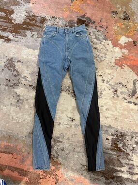 Mugler x H&M Blue Denim Jeans